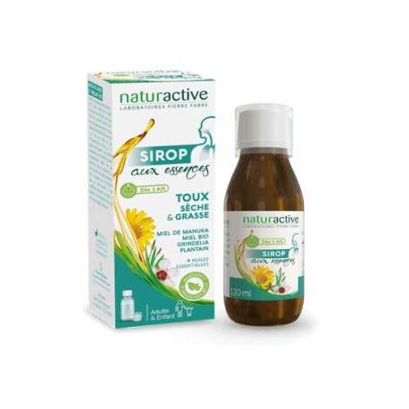 Sirop aux essences Toux Naturactive