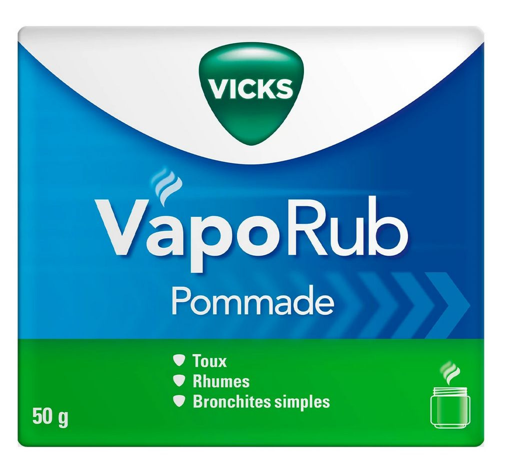 Vicks Vaporub Pour Les Rides Vicks VapoRub décongestionne les voies aériennes supérieures