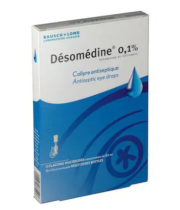 Desomedine 0 1 Collyre Unidoses Conjonctivites Blepharites