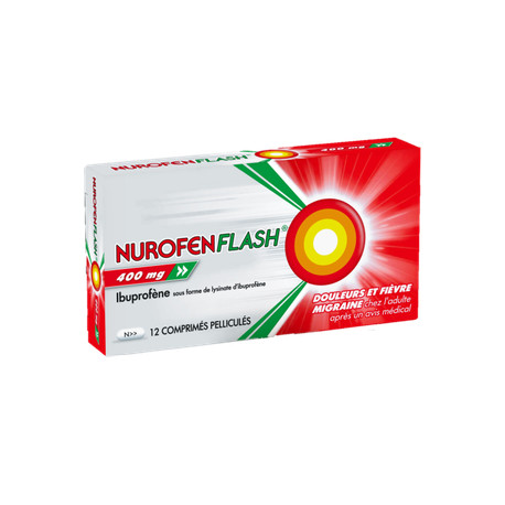 NurofenFlash 400mg comprimés pelliculés