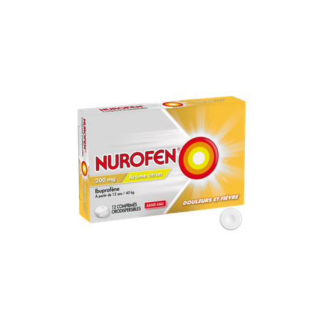 Nurofen 200mg comprimés orodispersibles