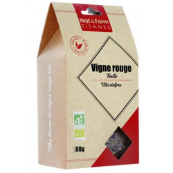 Vigne rouge feuilles bio 80g Nat&form