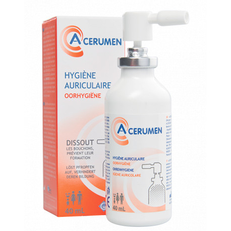 A-cerumen hygiène auriculaire solution spray