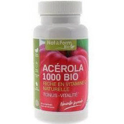 ACEROLA 1000 BIO 30 comprimés Nat&Form