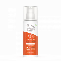 Lait solaire  SPF30 certifié Bio 100 ml laboratoires de Biarritz