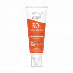 Spray solaire SPF30 Bio 125 ml laboratoires de Biarritz