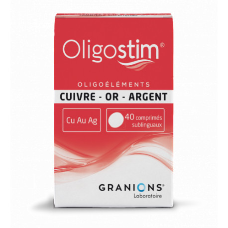 Cuivre Or Argent Oligostim  comprimés