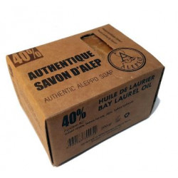 Authentique Savon d'Alep 40%  ALEPEO