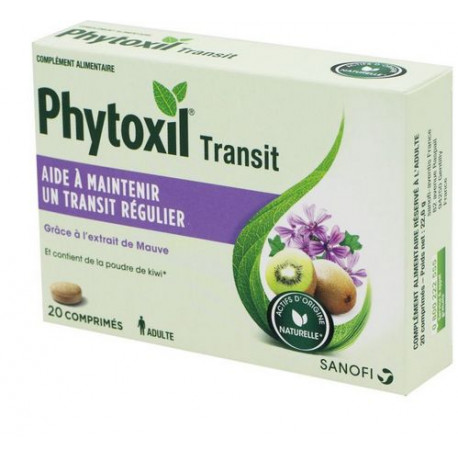 Phytoxil Transit 20 comprimés