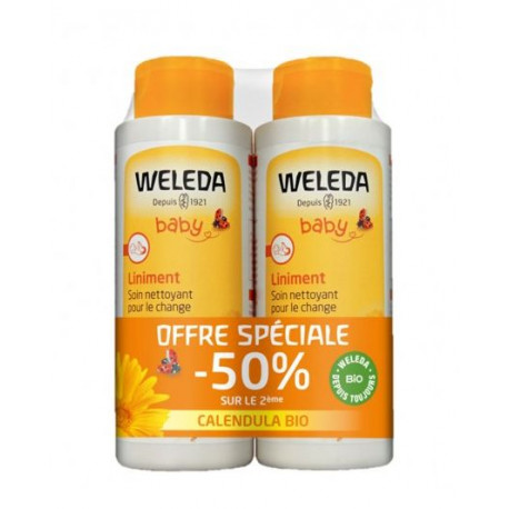 Liniment Bio Weleda 400ml Soin Du Siege Pour Le Change De Bebe