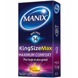 MANIX King Size Max 14 préservatifs