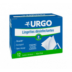 12Lingettes désinfectantes Urgo