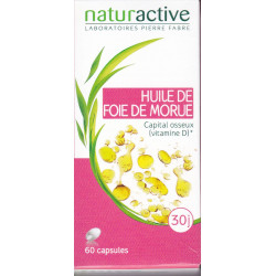 Huile de foie de morue Naturactive gelules
