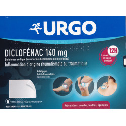Diclofenac 140 mg, emplâtre médicamenteux