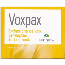 Voxpax 60 comprimés lehning