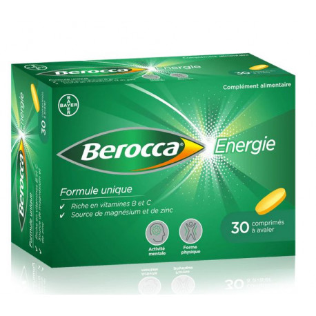 Berocca Energie 30 comprimés à avaler