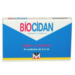 Biocidan collyre 10 unidoses