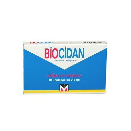 Biocidan collyre 10 unidoses