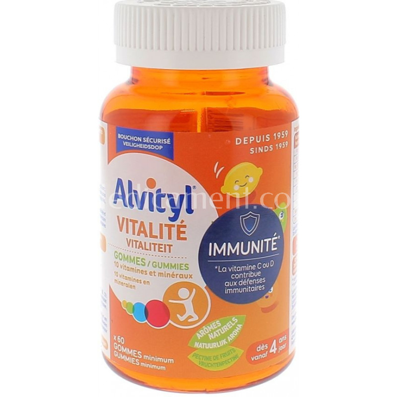 Vitalité Alvityl gummies - Défenses immunitaires et fatigue