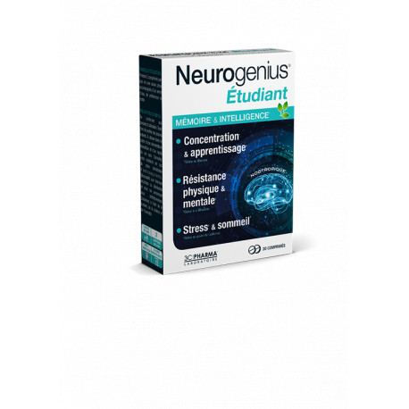 Neurogénius Etudiant 30 comprimés 3CPharma