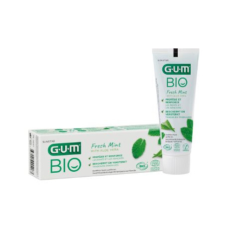 Gum Bio Fresh mint avec aloe vera