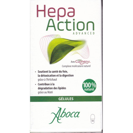 Hepa Action Advanced Aboca 50 gélules