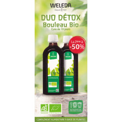 Jus de Bouleau bio 2 flacons 250 ml  Weleda