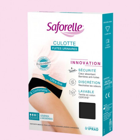 Culotte Ultra Absorbante pour fuite urinaire Saforelle