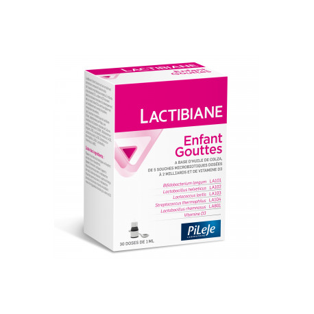 Lactibiane Enfant gouttes buvables Pileje