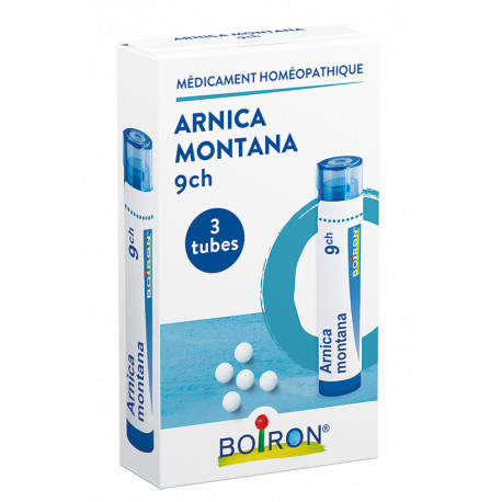 Arnica montana 9CH Homéopack 3 Tubes granules Boiron
