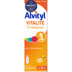 Alvityl Vitalité 11 Vitamines Solution buvable