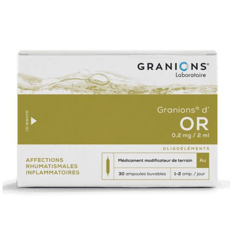 Granions d' OR 30 ampoules