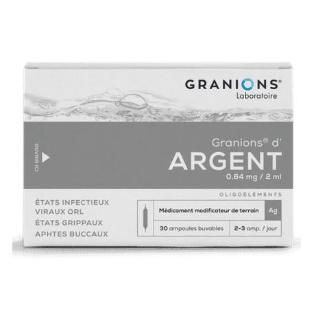 Granions d' Argent 30 ampoules