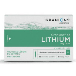 Granions Lithium 30 ampoules