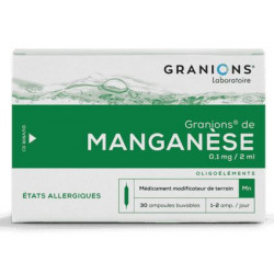 Granions Manganese 30 ampoules