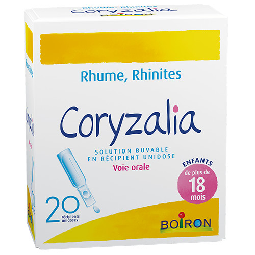 Coryzalia Solution Buvable Unidoses Boiron Traitement Du Rhume Et Des Rhinites