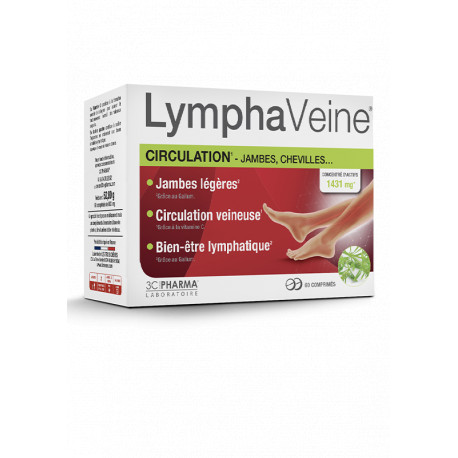 Lymphaveine Circulation comprimés Les 3 Chenes