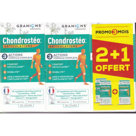 Chondrostéo+ articulations Granions comprimé