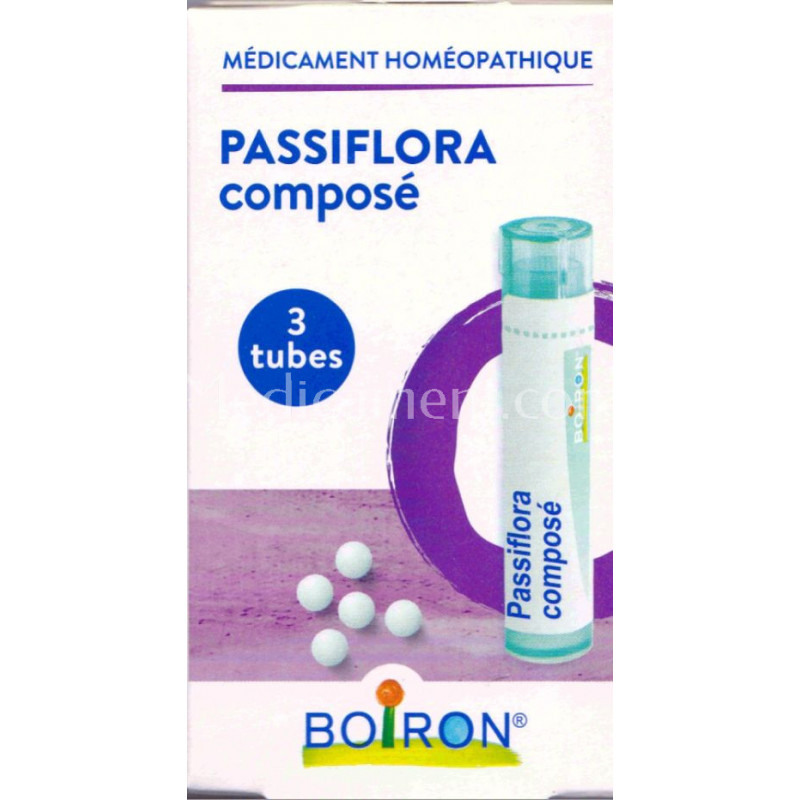 Passiflora Compose Granules 3 Tubes Stress Homeopathie Boiron