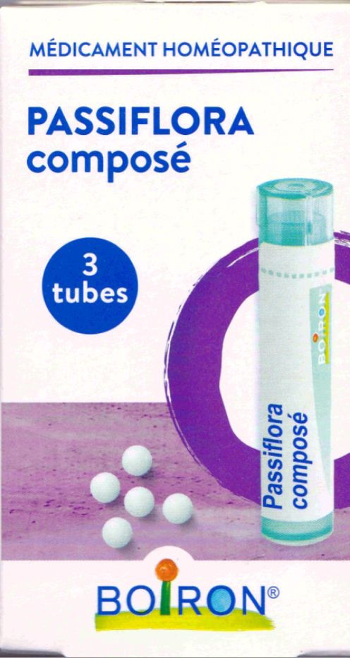 Passiflora Compose Granules 3 Tubes Stress Homeopathie Boiron