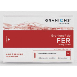 Granions de Fer 30 ampoules