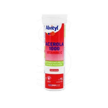 Acerola 1000 vitamine C Alvityl comprimé