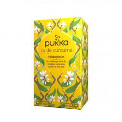 Or de curcuma Tisane Bio Pukka