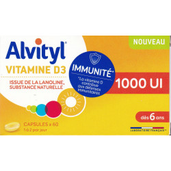 Vitamine D3 capsules Alvityl