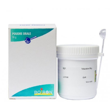 Trituration 30 g, Préparation homéopathique sur commande  Boiron