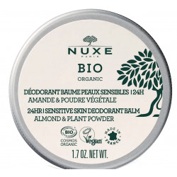 Déodorant bio baume peaux sensibles nuxe 50 gr