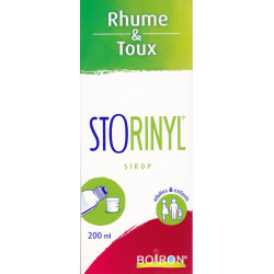 Storinyl sirop 200 ml Rhume et toux Boiron