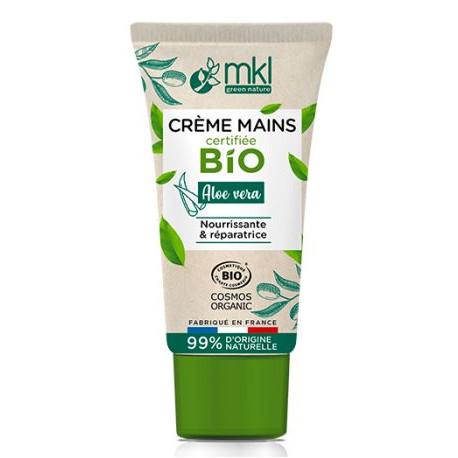 Crème mains Bio Aloe vera 50 ml MKL