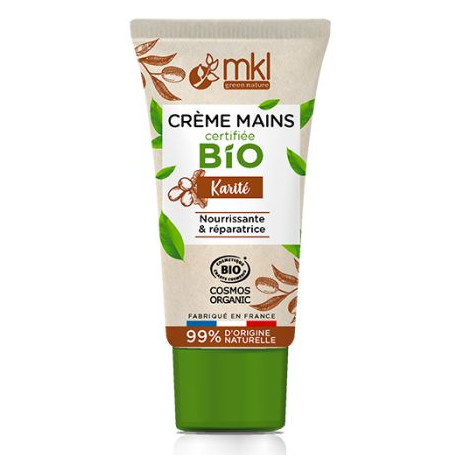 Crème mains Bio Karité 50 ml MKL