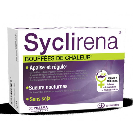 SYCLIRENA Bouffées de chaleur 60 comprimés